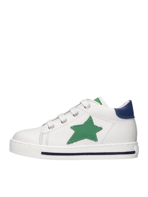 Sneakers in pelle FALCOTTO | SASHA 0012015315.10.2N64BIANCO-BLU-VERDE
